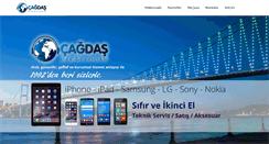 Desktop Screenshot of cagdaselektronik.net